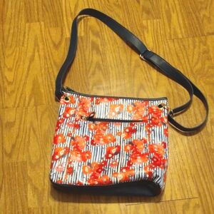 Bueno multicolor purse 13" wide, 12" llong